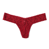 HANKY PANKY LIMITED EDITION SIGNATURE LACE LOW RISE THONG