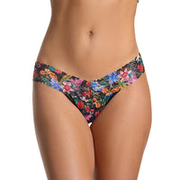HANKY PANKY LIMITED EDITION SIGNATURE LACE LOW RISE THONG