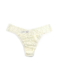 Signature Lace Original Rise Thong by Hanky Panky