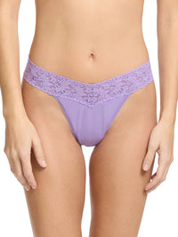 HANKY PANKY LIMITED EDITION SIGNATURE LACE ORIGINAL RISE THONG