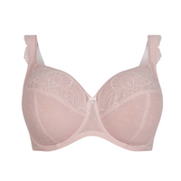 ROSA FAIA SELMA UNDERWIRED FULL CUP BRA - ROSEWOOD