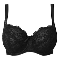 FREYA FANCIES BALCONY BRA - BLACK