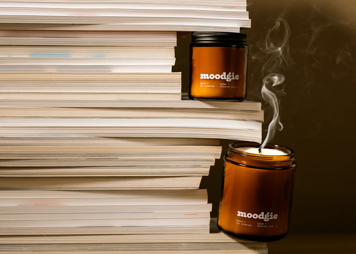 MOODGIE SOY AND FINE FRAGRANCE 110gr CANDLE