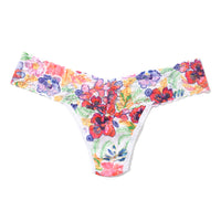 HANKY PANKY LIMITED EDITION SIGNATURE LACE LOW RISE THONG