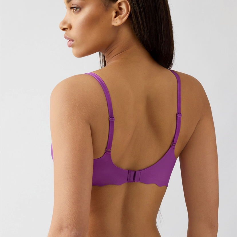 B.TEMPT'D B.WOW'D WIRE FREE BRALETTE - SPARKLING GRAPE