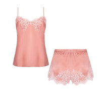 LISE CHARMEL SPLENDEUR SOIE CAMISOLE & SHORT SET - SPLENDEUR ROSE