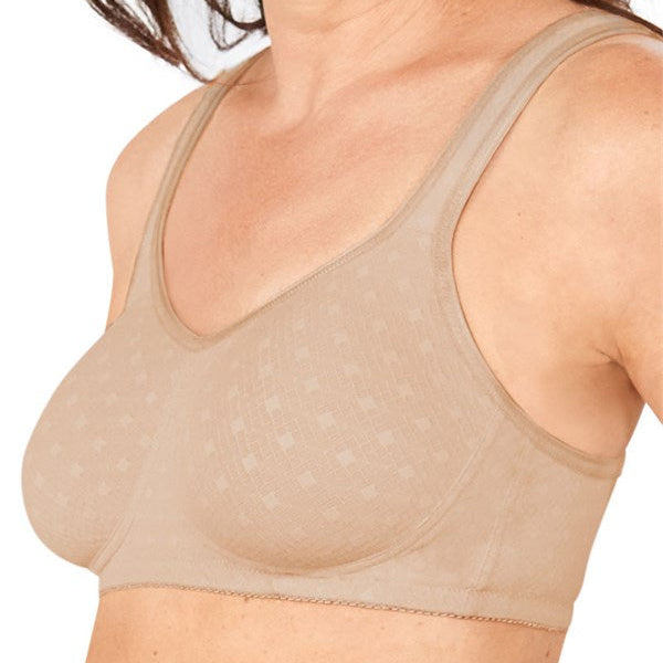 AMOENA TIANA WIRELESS MASTECTOMY BRA - SAND