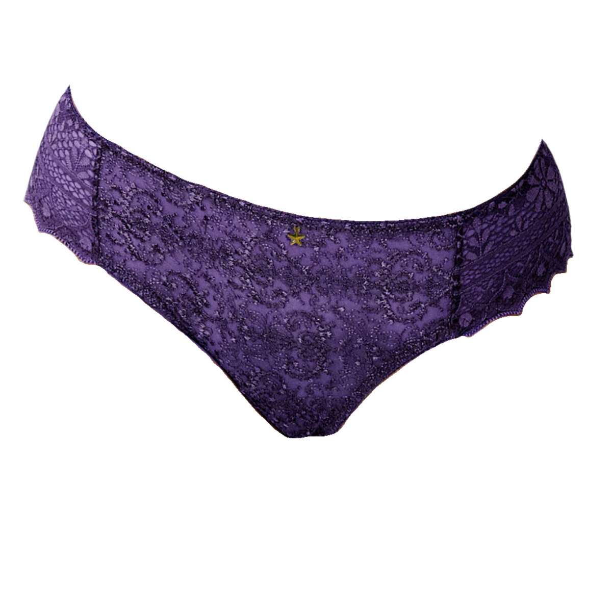 EMPREINTE CASSIOPEE BRIEF - DARK PURPLE