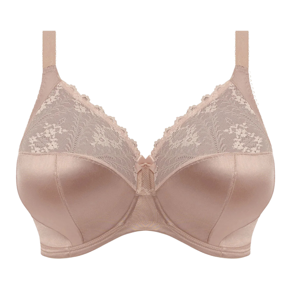 GODDESS CASSIE BANDED BRA - FAWN