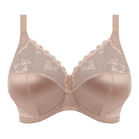 GODDESS CASSIE BANDED BRA - FAWN