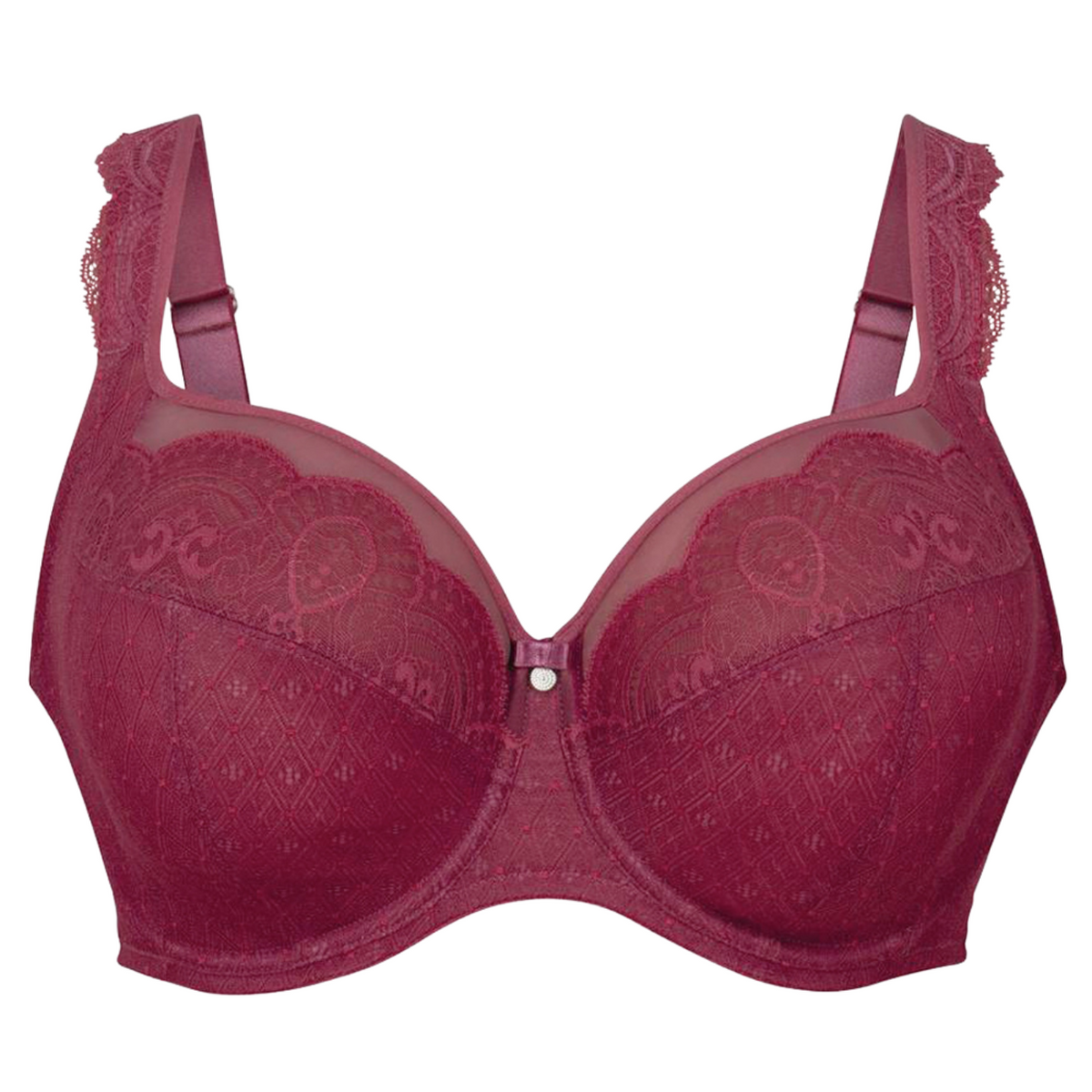 ROSA FAIA SELMA UNDERWIRED BRA - ROSE WINE