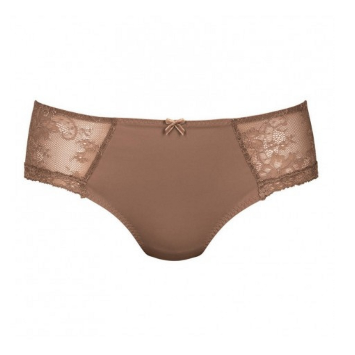 ROSA FAIA ABBY HIGH-WAIST BRIEFS - DUSTY ROSE