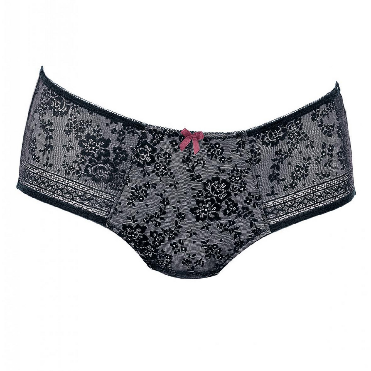 ANITA FLEUR FULL BRIEF - BLACK