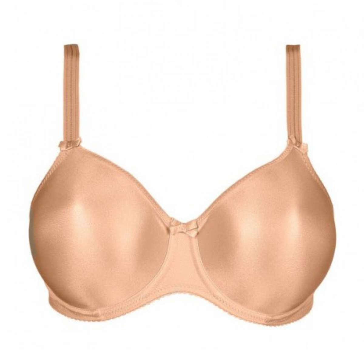 PRIMA DONNA SATIN NON PADDED FULL CUP SEAMLESS - LIGHT TAN