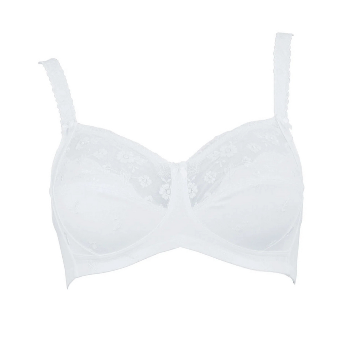 ANITA ELLA WIRE-FREE MASTECTOMY BRA - WHITE