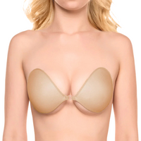 NUBRA FEATHER LITE BACKLESS BRA - NUDE