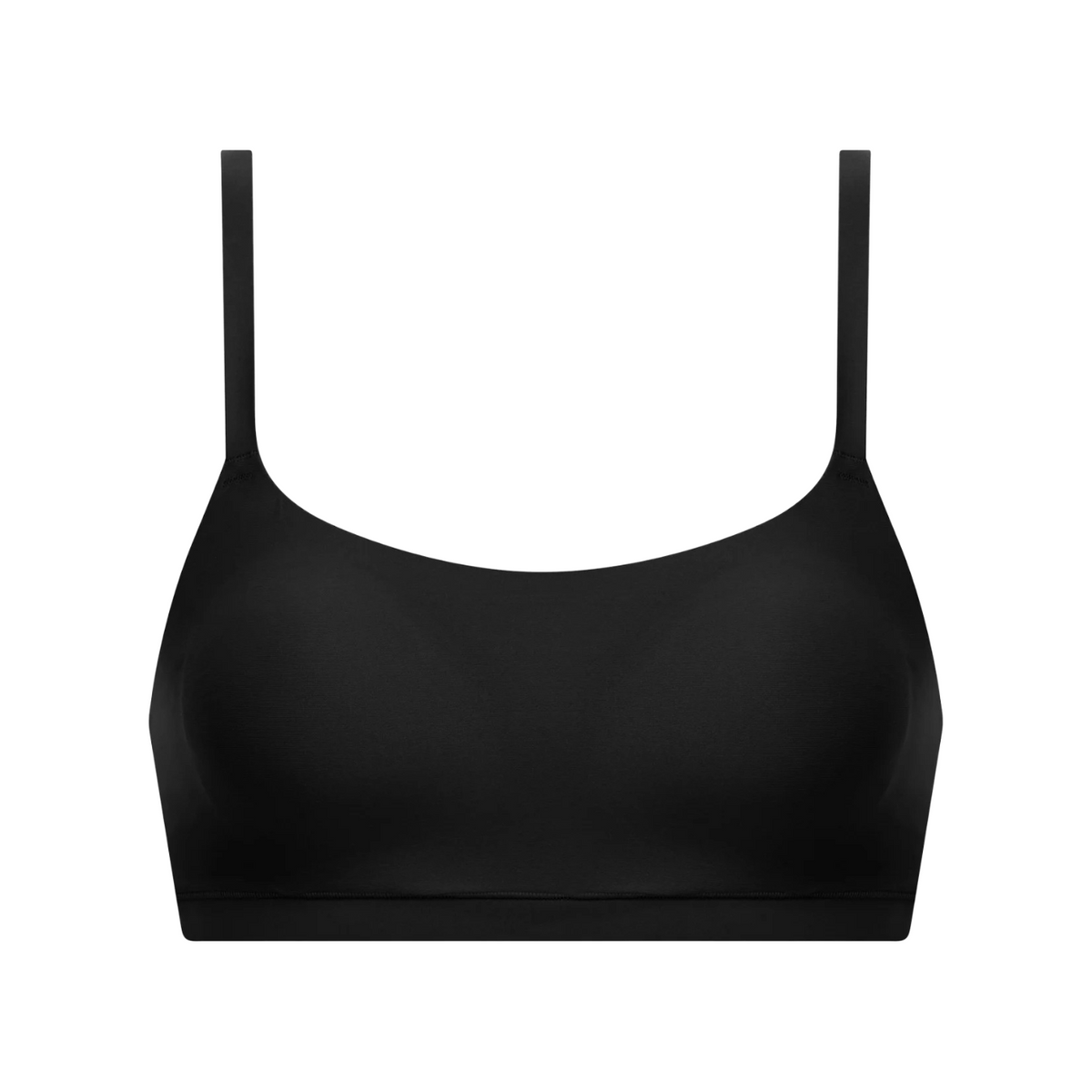 CHANTELLE BRALETTE SOFTSTRETCH SCOOP-BLACK