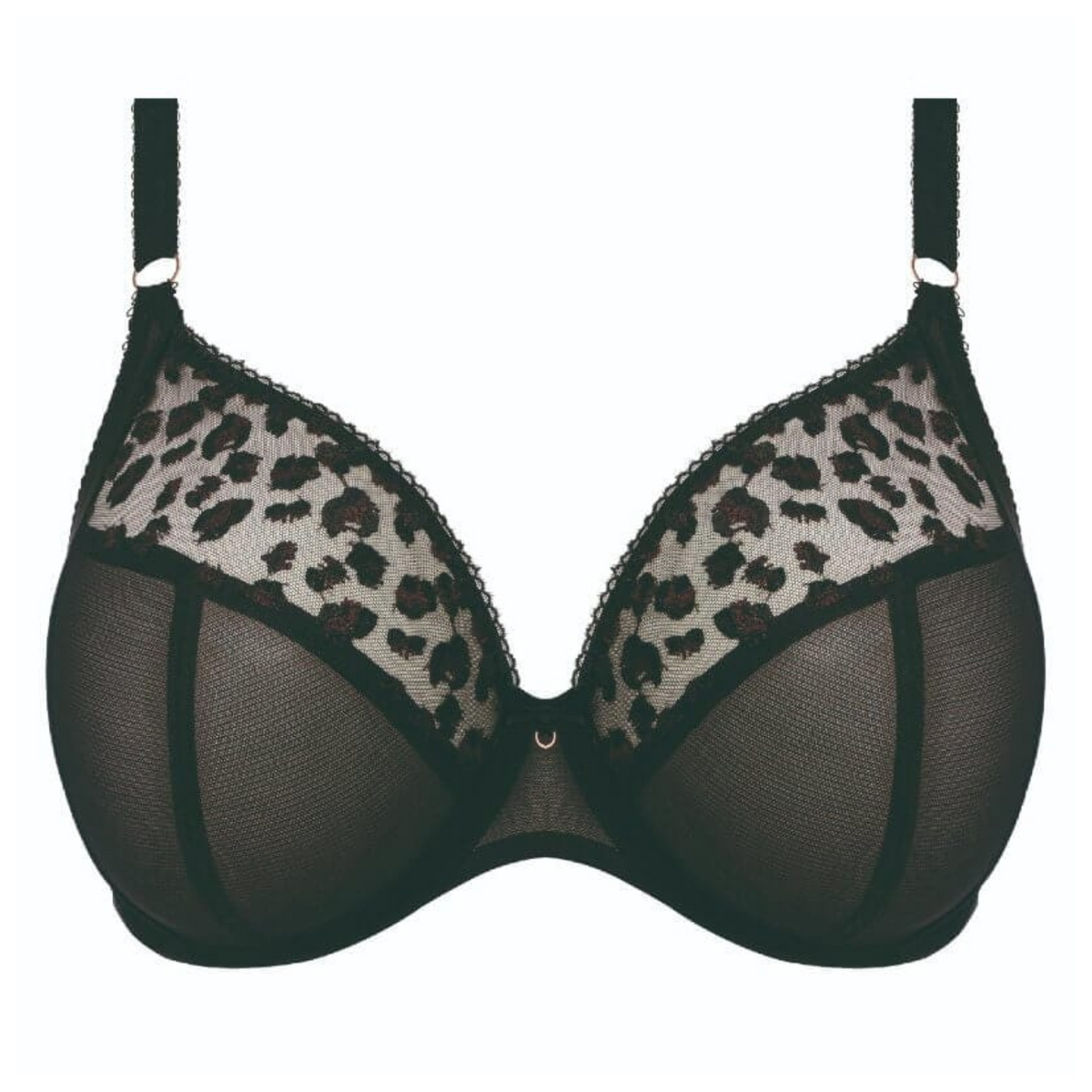 ELOMI NAMRAH BANDLESS PLUNGE BRA - JET