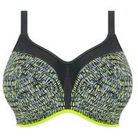 ELOMI ENERGISE UNDERWIRE SPORTS BRA - LIME TWIST