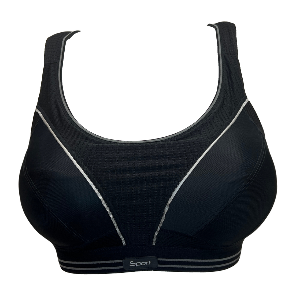 LA ISLA RUN SPORTS BRA - BLACK