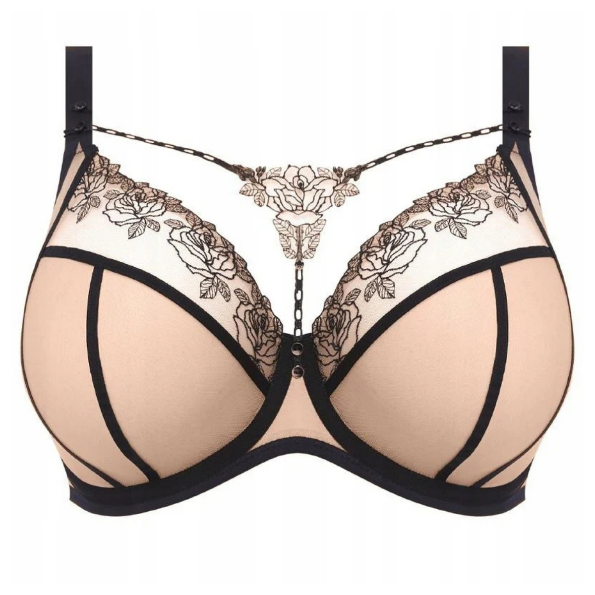 ELOMI TORI UNDERWIRED PLUNGE BRA