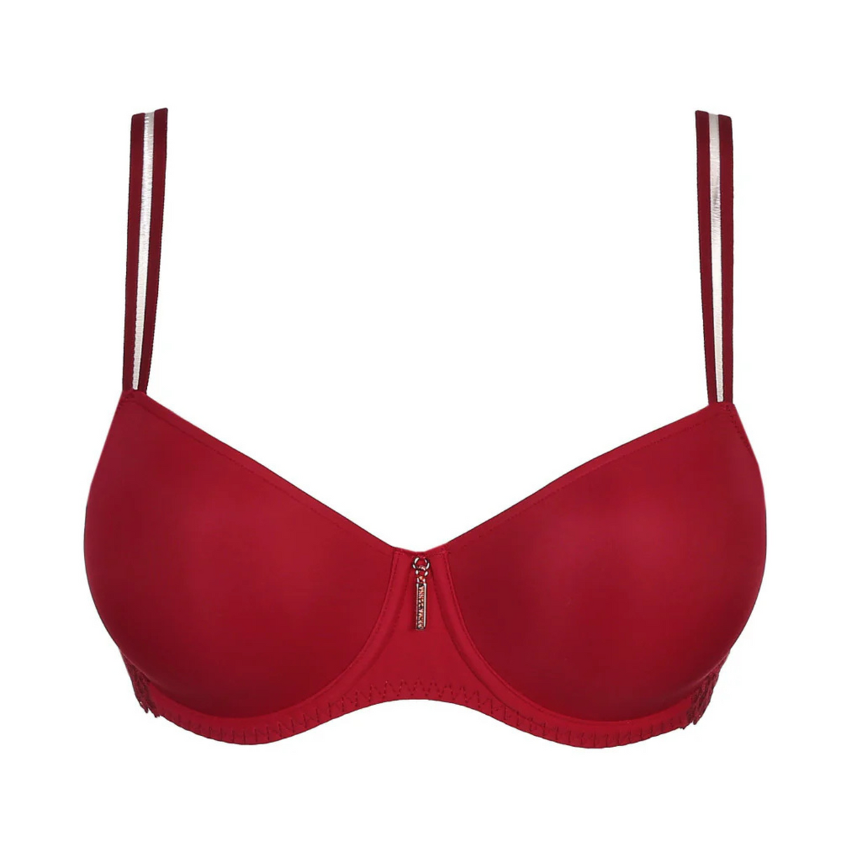 PRIMA DONNA TWIST EAST END PADDED BALCONY BRA - RED BOUDOIR