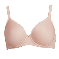 CHANTELLE COMFORT CHIC FULL COVERAGE MEMORY BRA - NUDE ROSE