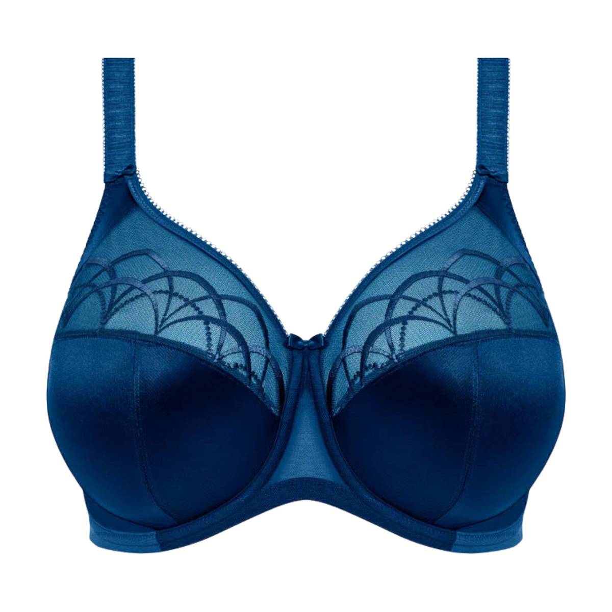 ELOMI CATE FULL CUP BANDED BRA - POSEIDON