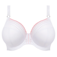 ELOMI MATILDA PLUNGE BRA - WHITE