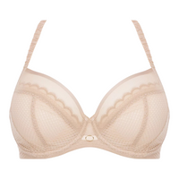 CHANTELLE ALLURE UNLINED PLUNGE BRA - NUDE