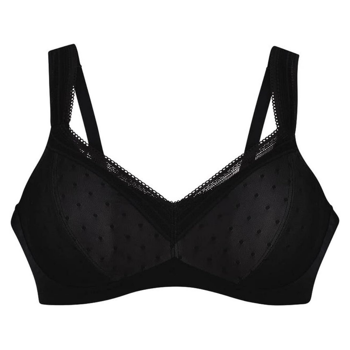 ANITA EMILY WIRE-FREE POST MASTECTOMY BRA - BLACK