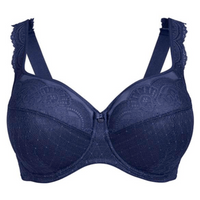 ROSA FAIA SELMA UNDERWIRED BRA - PATRIOT BLUE