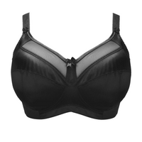 GODDESS KEIRA SOFT CUP NONWIRE BRA - BLACK