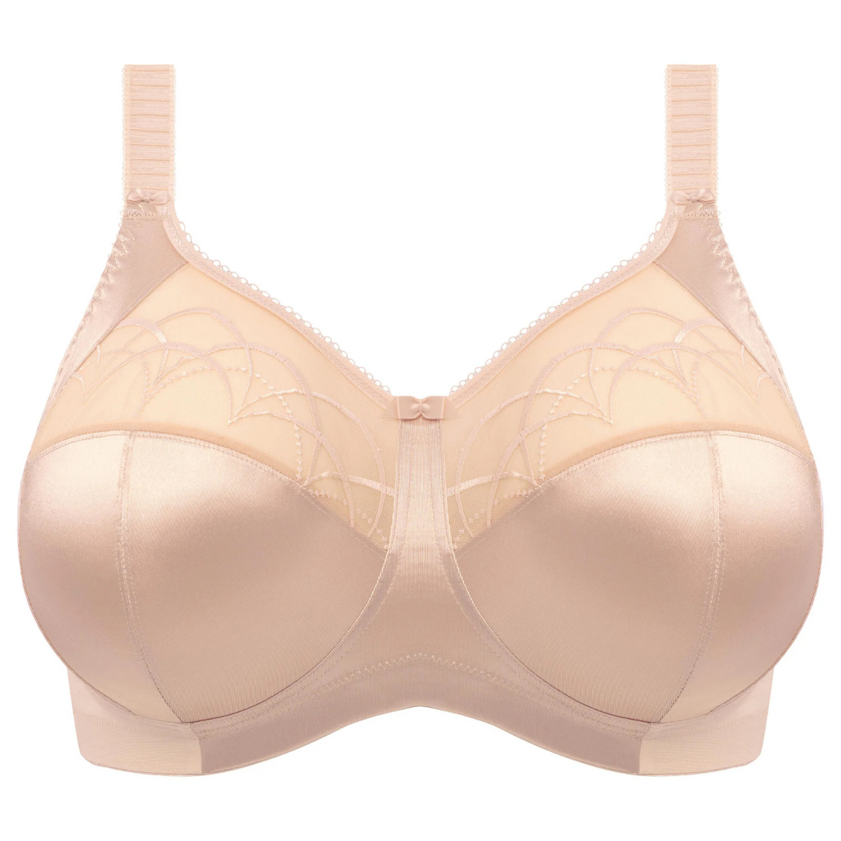 ELOMI CATE SOFT CUP NONWIRE BRA - LATTE