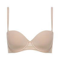 CHANTELLE PASSIONATA RHYTHM STRAPLESS BRA - BEIGE