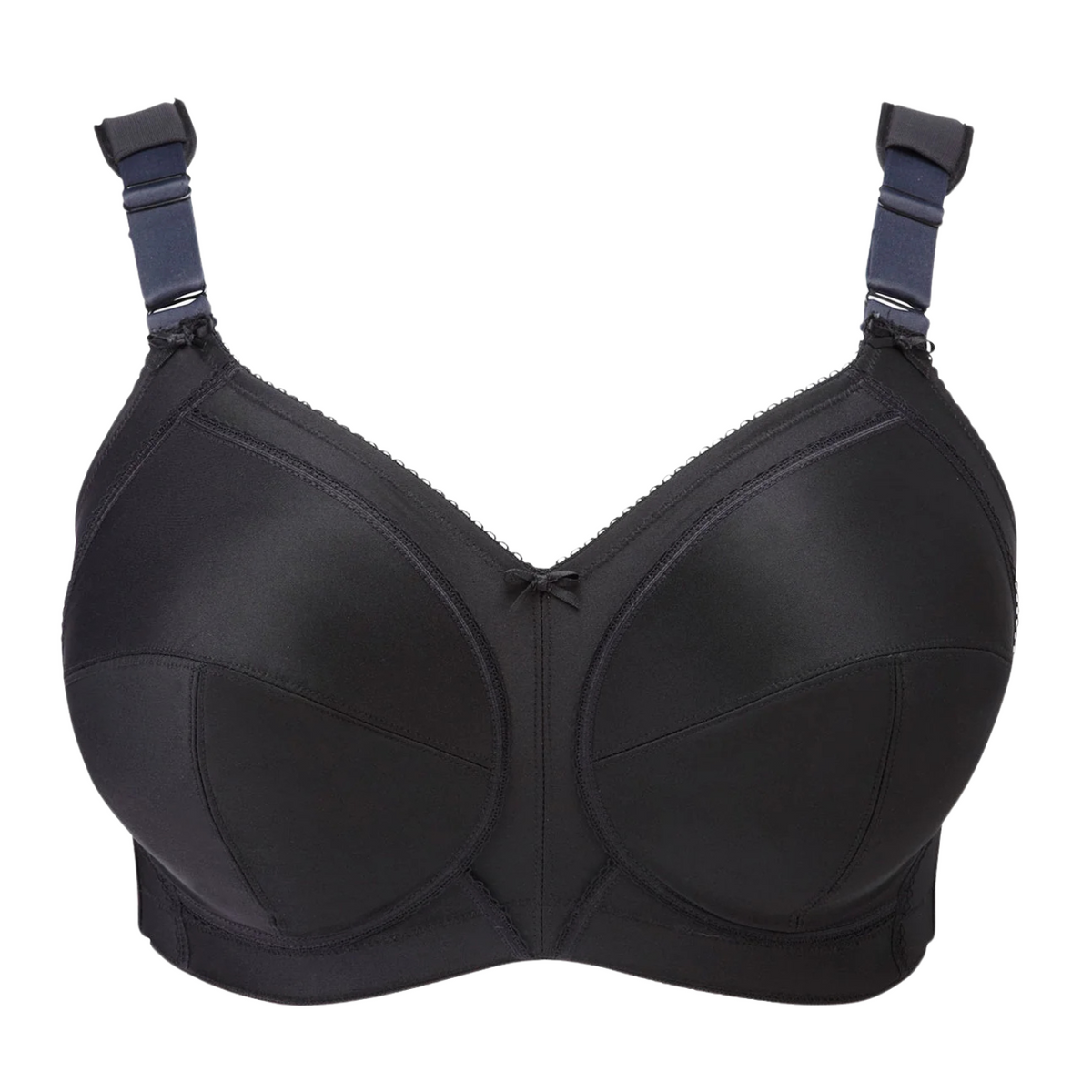 GODDESS AUDREY SOFT CUP NON WIRE BRA - BLACK