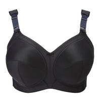 GODDESS AUDREY SOFT CUP NON WIRE BRA - BLACK