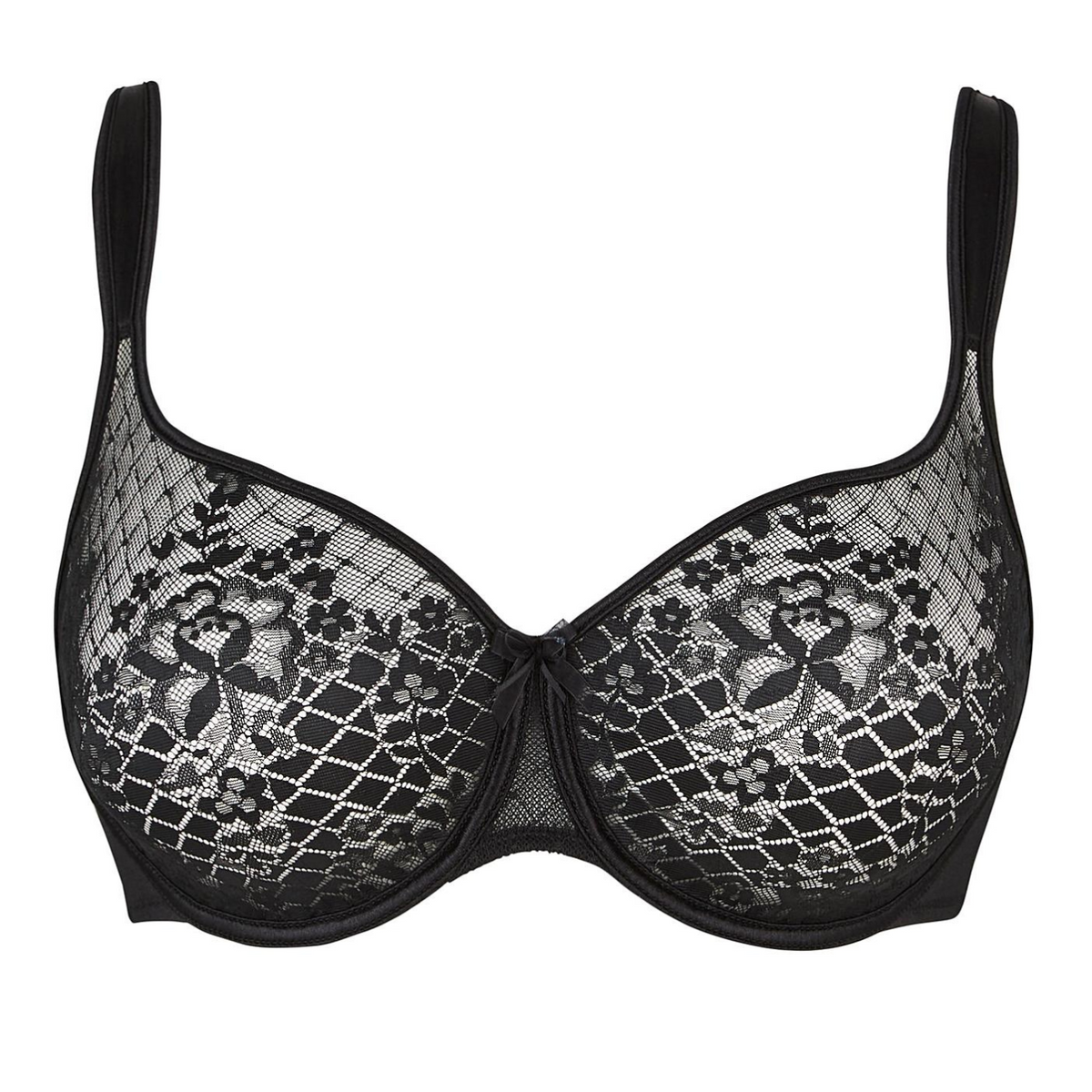 EMPREINTE MELODY UNDERWIRED SEAMLESS BRA - BLACK