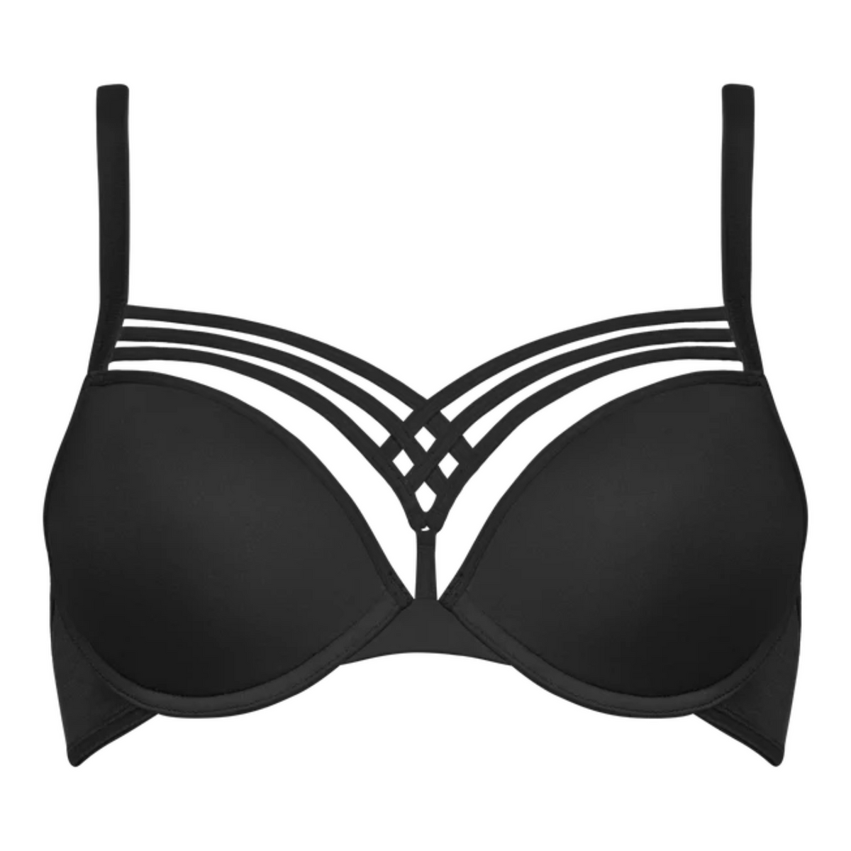 MARLIES DEKKERS DAME DE PARIS PUSH UP BRA - BLACK