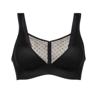 ANITA EVE SOFT BRA DELTAPAD - BLACK