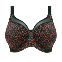 GODDESS KAYLA BANDED UNDERWIRE BRA - DARK LEOPARD