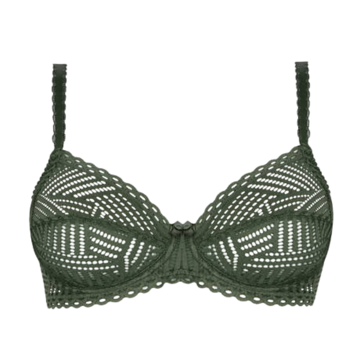 ANTIGEL TRESSAGE GRAPHIC LACE UNDERWIRED BRA