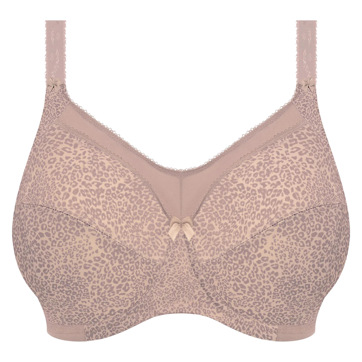 GODDESS KAYLA FULL CUP UNDERWIRE BRA - TAUPE LEO