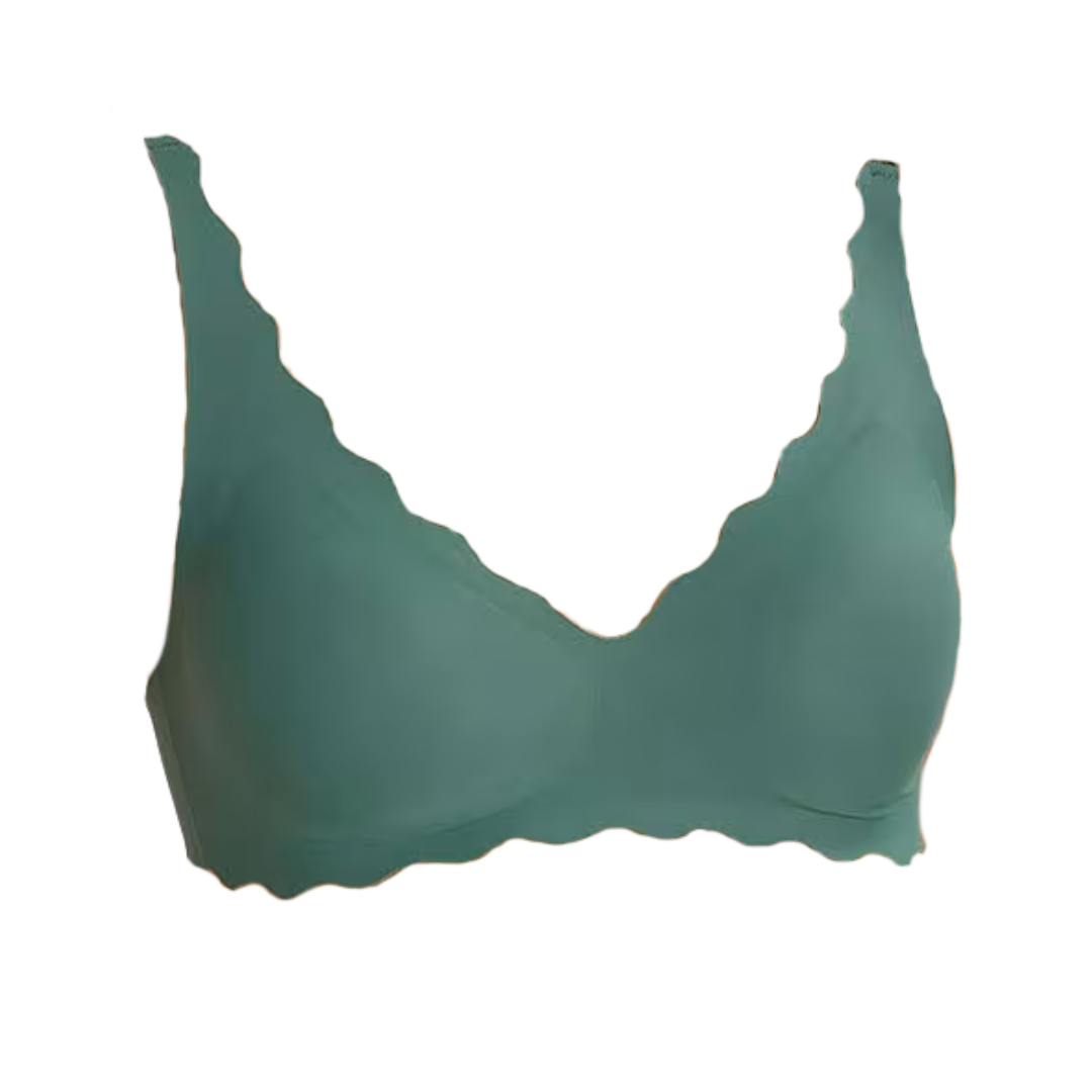 B.TEMPT'D B.WOW'D WIREFREE BRALETTE - CILANTRO