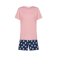 MEY SCRIBBLED DOTS 2-PIECE SHORT PJ SET