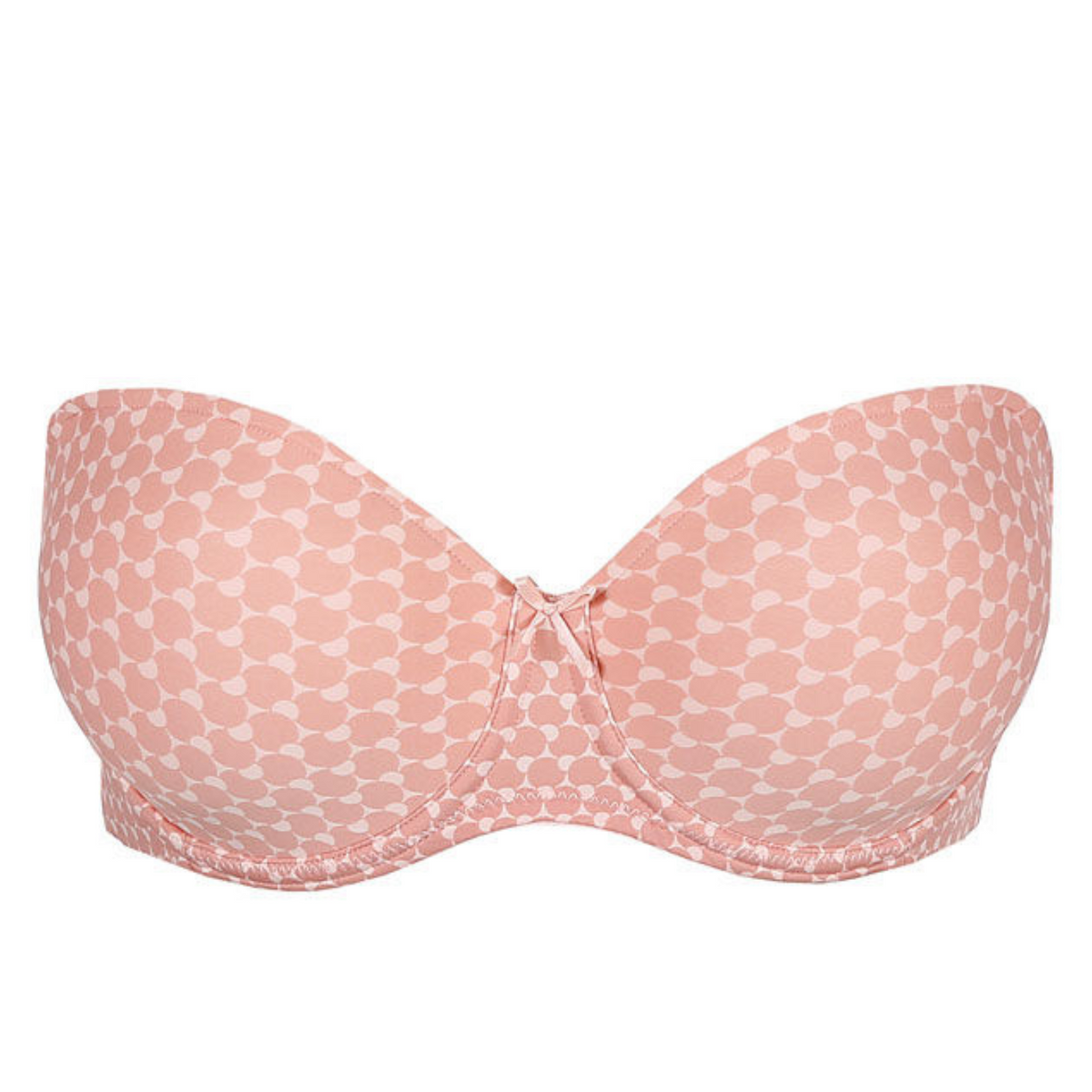 PRIMA DONNA TWIST HAPPINESS PADDED STRAPLESS BRA - PEACHY SKIN