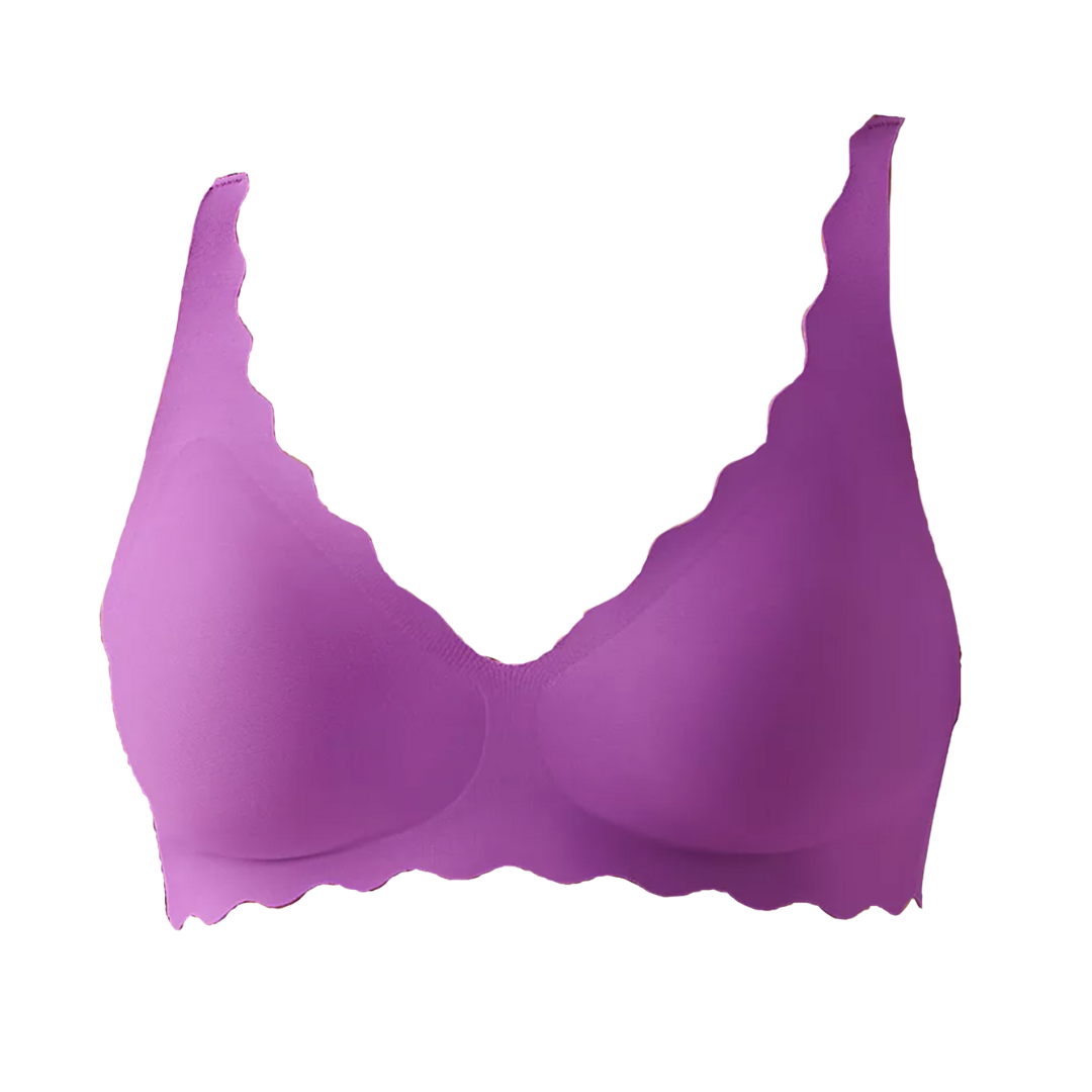 B.TEMPT'D B.WOW'D WIRE FREE BRALETTE - SPARKLING GRAPE