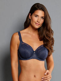 ROSA FAIA SELMA UNDERWIRED BRA - PATRIOT BLUE