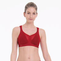 ANITA AIR CONTROL SPORTS BRA WITH PADDED CUPS - LIPSTICK