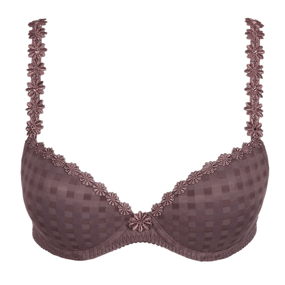 MARIE JO AVERO PADDED PUSH UP BRA - TOFFEE